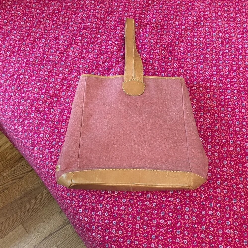 Sundance Backpack Leather Washed‎ Canvas Convertible Bag Coastal Cowgirl Boho